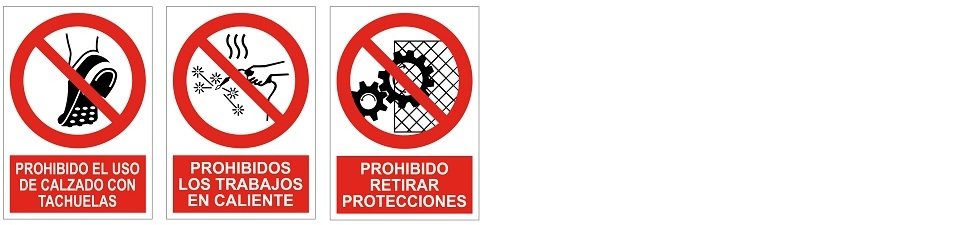 Señales prohibicion