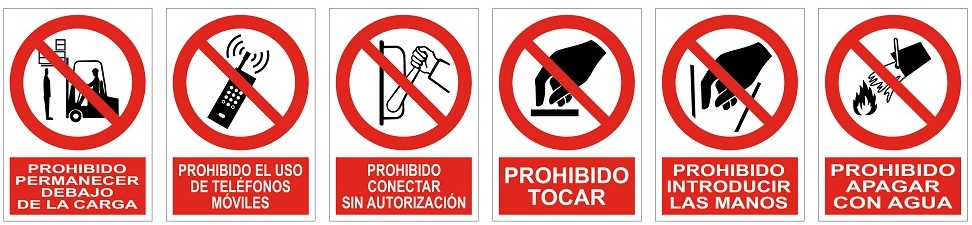 Señales prohibicion