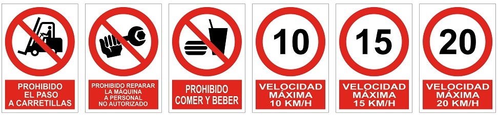 Señales prohibicion