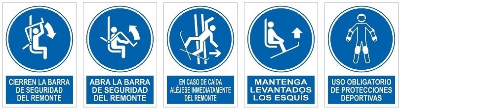 Señalización deportiva